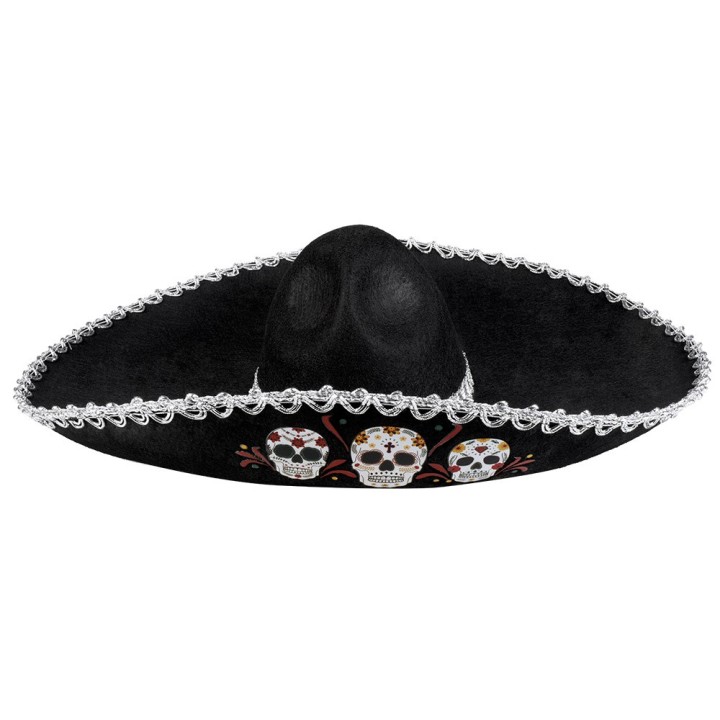 Mexicaanse sombrero dia de los muertos