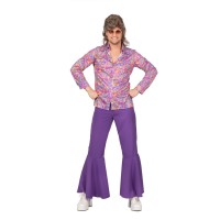 hippie hemd heren carnaval verkleedkleding