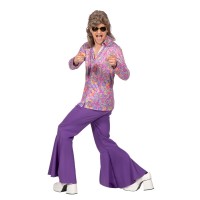 hippie hemd heren carnaval verkleedkleding