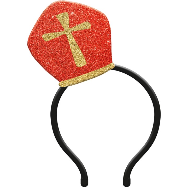 Sinterklaas mijter diadeem sint accessoires