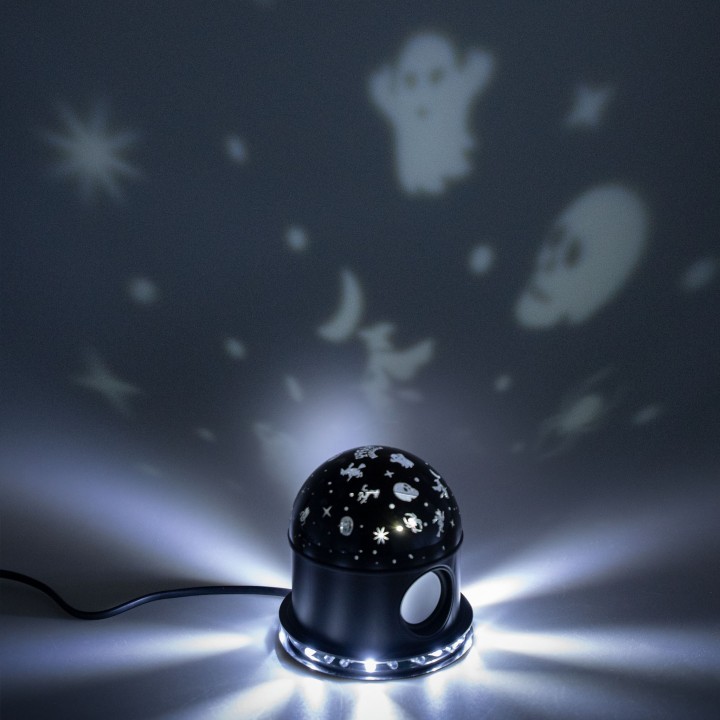 lichtgevende halloween decoratie projector discobol