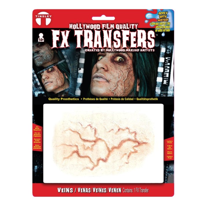 halloween Nepwond FX transfers veins aders