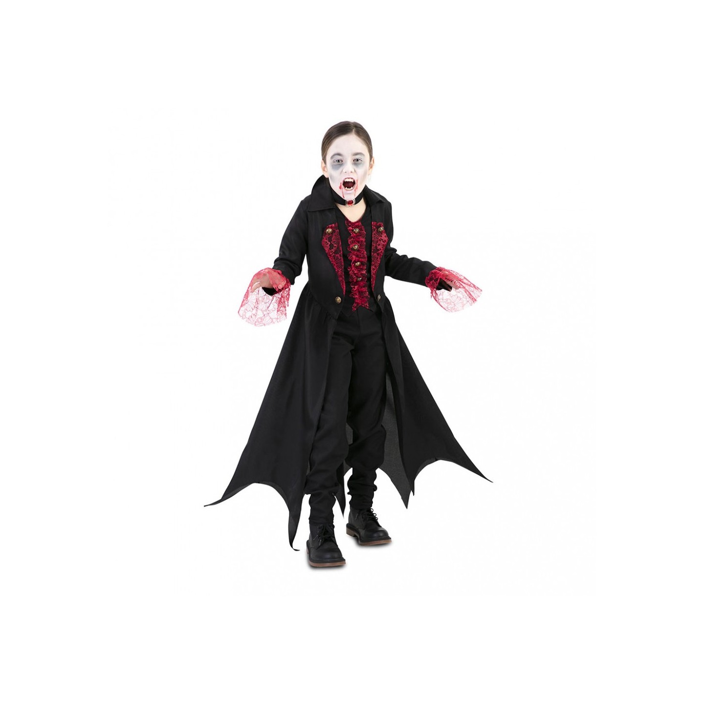 Vampier kind Halloween kostuum