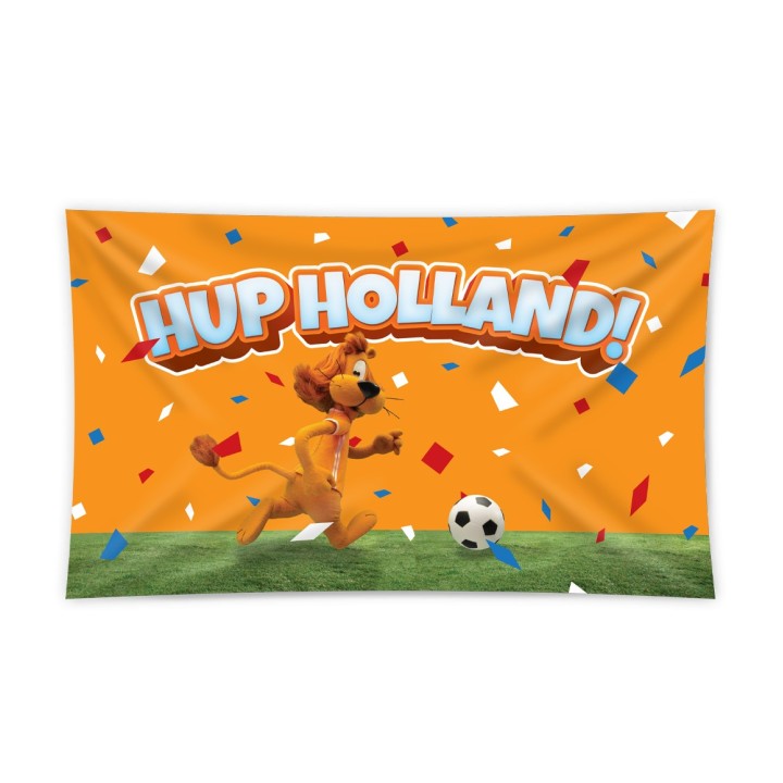 Vlag Nederland oranje loeki hup holland
