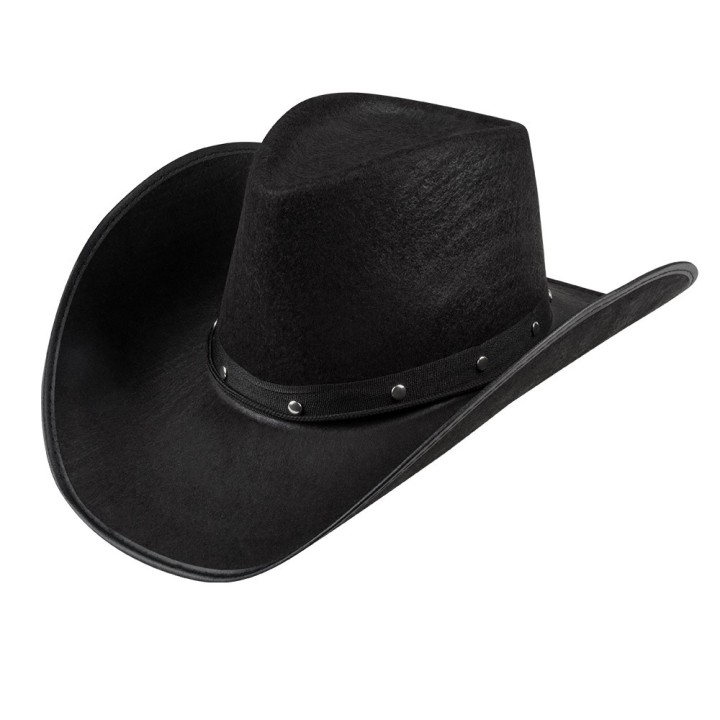 zwarte cowboyhoed cowboy accessoires carnaval 