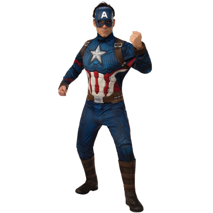 Captain America kostuum volwassenen superhelden pak