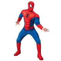 Spiderman kostuum deluxe heren