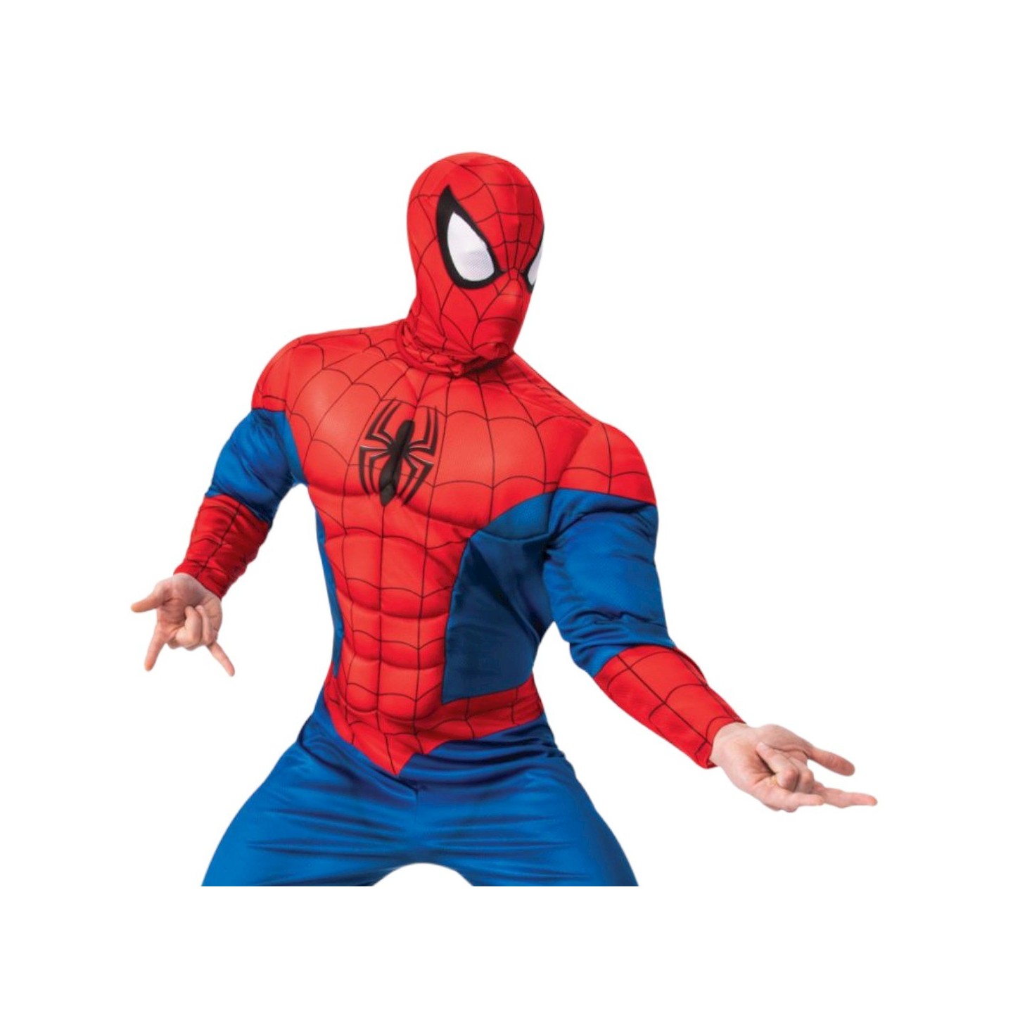 zege paraplu hoek Spiderman pak deluxe heren| Jokershop.be -Superheld kleding