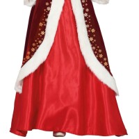 Kerstvrouw kleed dames kerst jurk vrouw