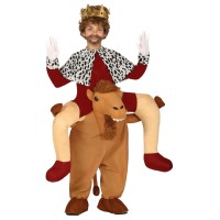 Instap kostuum koning op kameel kind