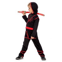 Ninja kostuum pak kind Jongens carnavalspak