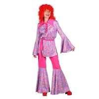 Hippie kostuum dames flower power kleding 