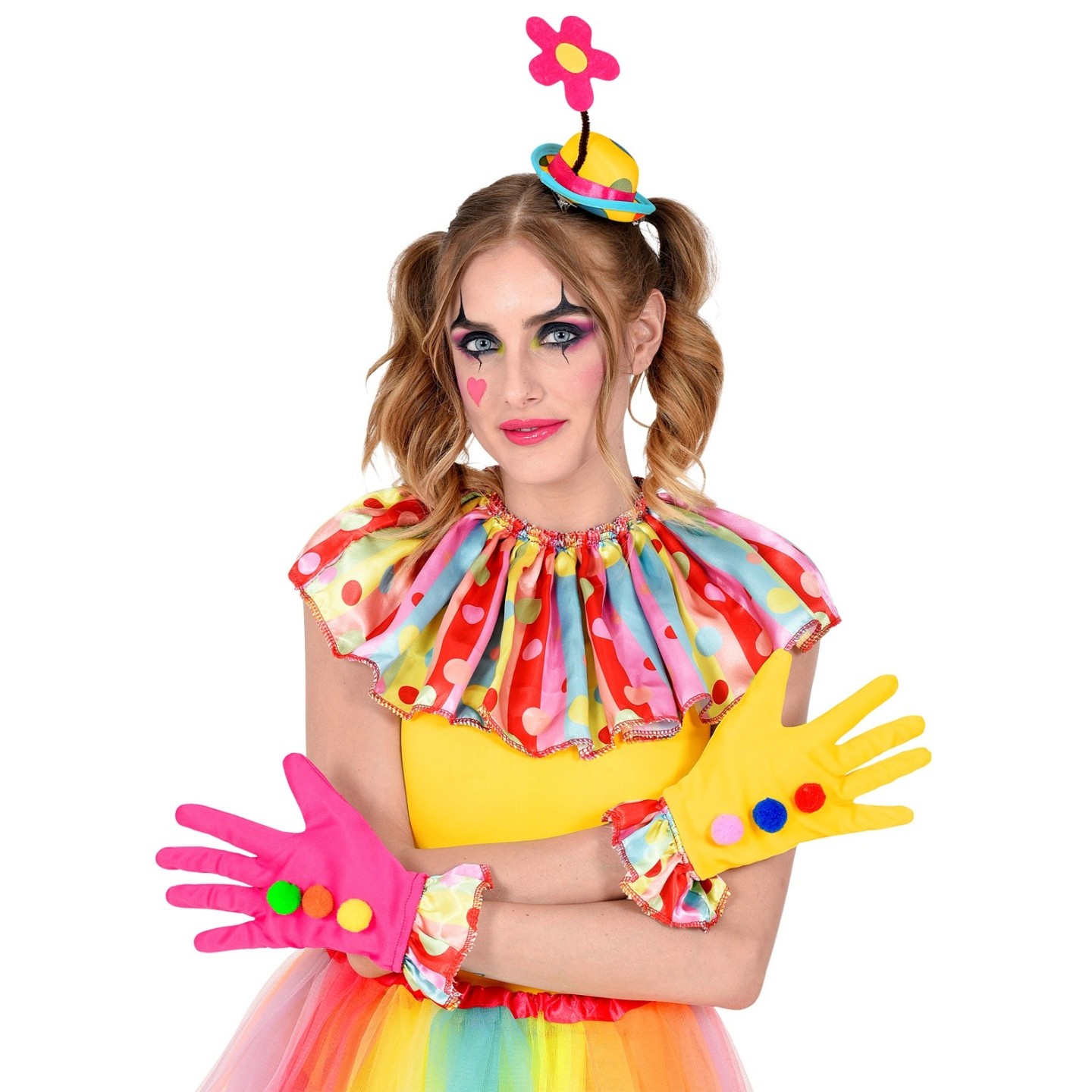 Clown accessoires set 3-delig Jokershop.be - Verkleedwinkel