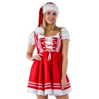 kerstvrouw Dirndl jurk tiroler kleding dames