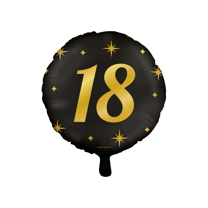 Folie ballon verjaardag versiering 18 jaar
