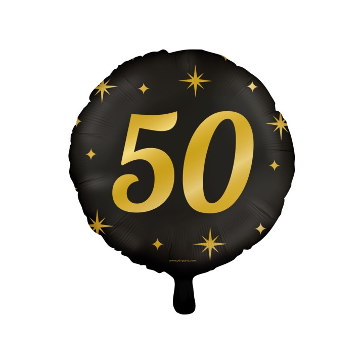 Folie ballon verjaardag versiering 50 jaar