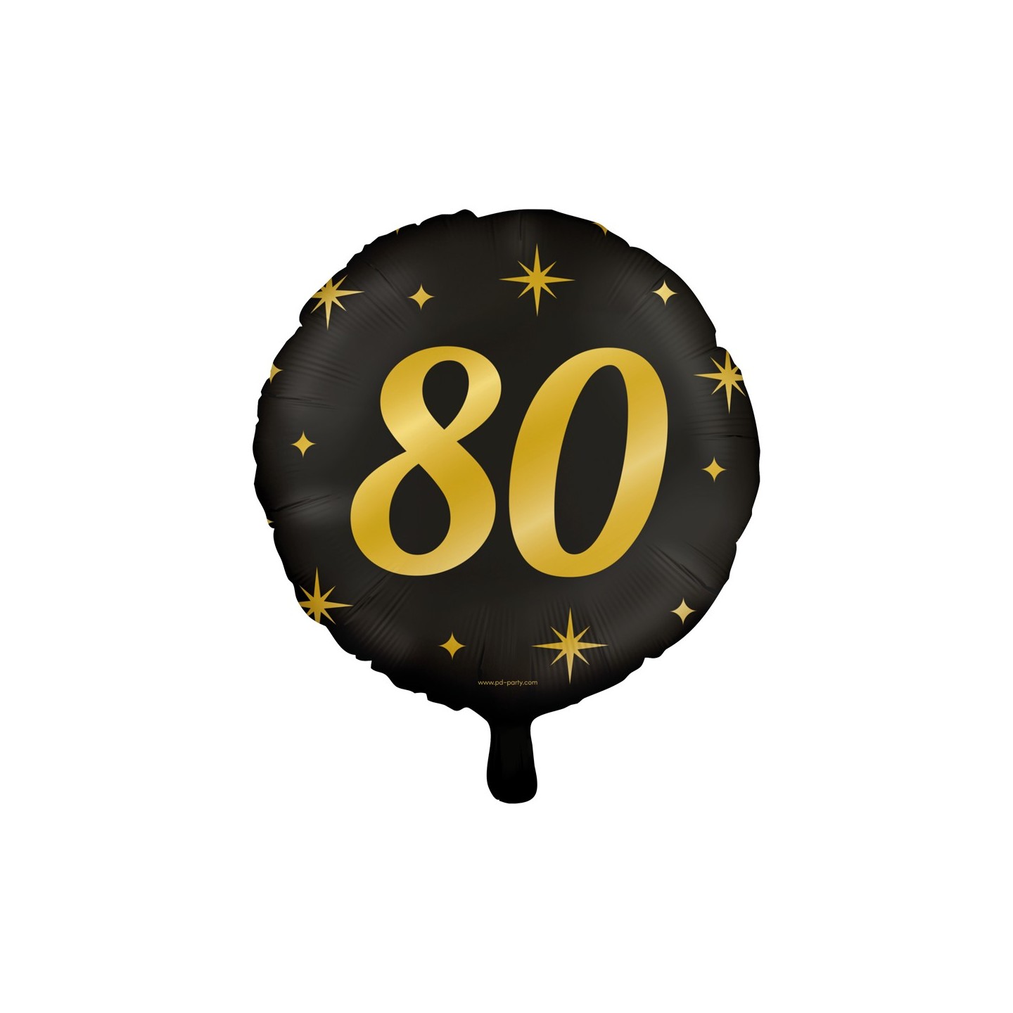 Folie ballon verjaardag versiering 80 jaar