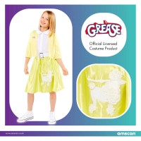 grease summer nights kostuum dames geel