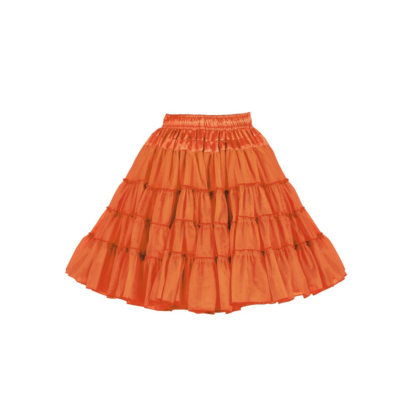 oranje petticoat onderrok dames rok