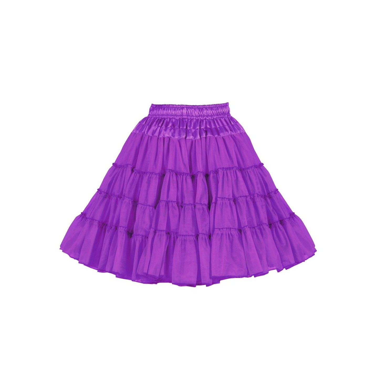 paarse lila petticoat onderrok dames rok