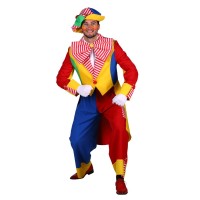 Clown kostuum Heren clownspak carnavalskostuum