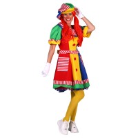 Clown kostuum dames clownspak