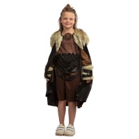Viking kostuum kind meisjes carnavalskleding