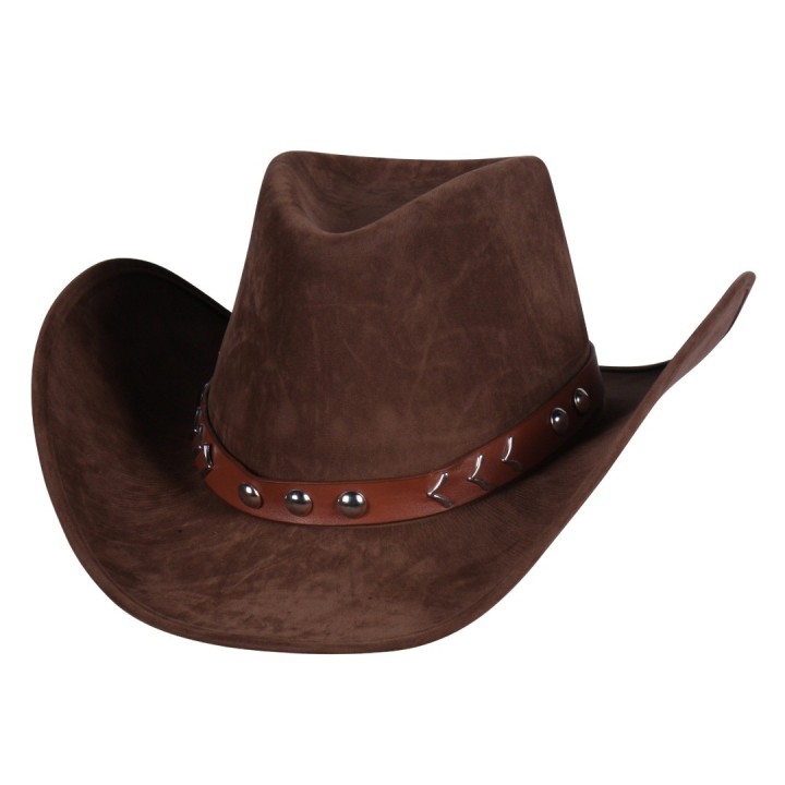 cowboyhoed bruin cowboy accessoires cowgirl