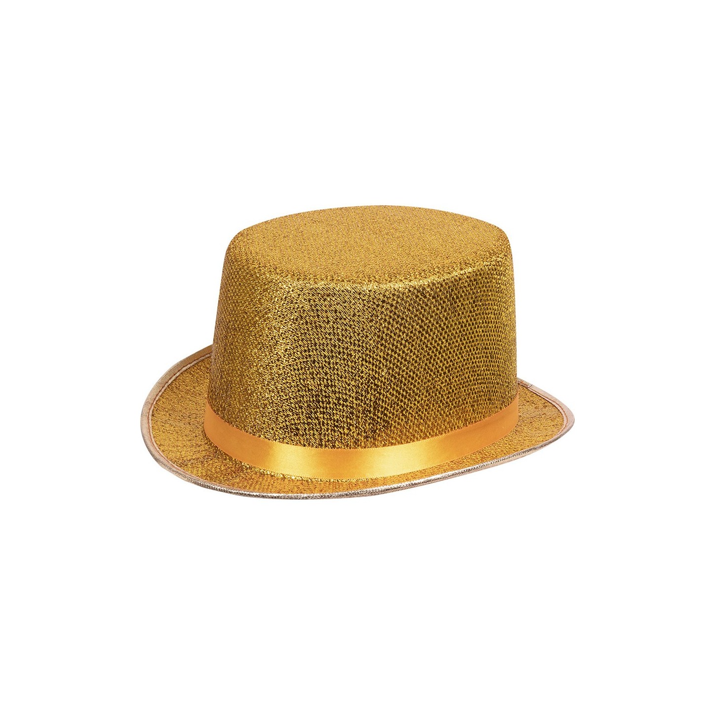 Hoge hoed goud lurex Glitz