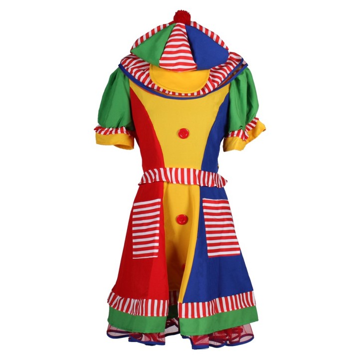 Clown kostuum kind meisjes clownspak