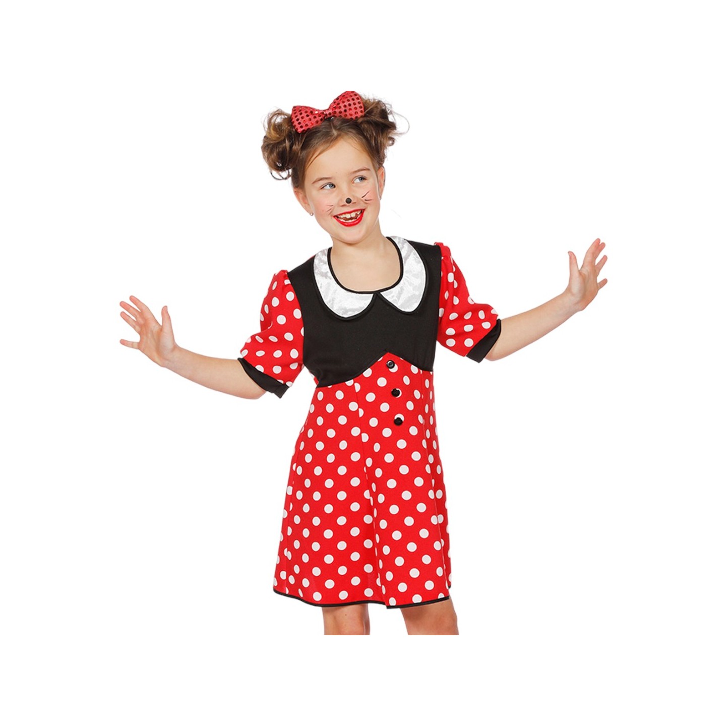 Minnie Mouse jurkje dames disney verkleedkleding