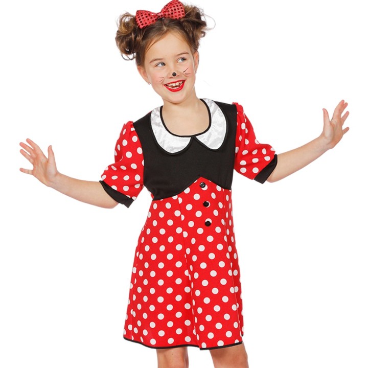 Minnie Mouse jurkje dames disney verkleedkleding