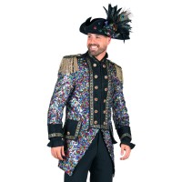 glitter Carnavalsjas heren pailletten jas sequinmaster