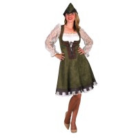 robin hood kostuum dames jurk carnaval