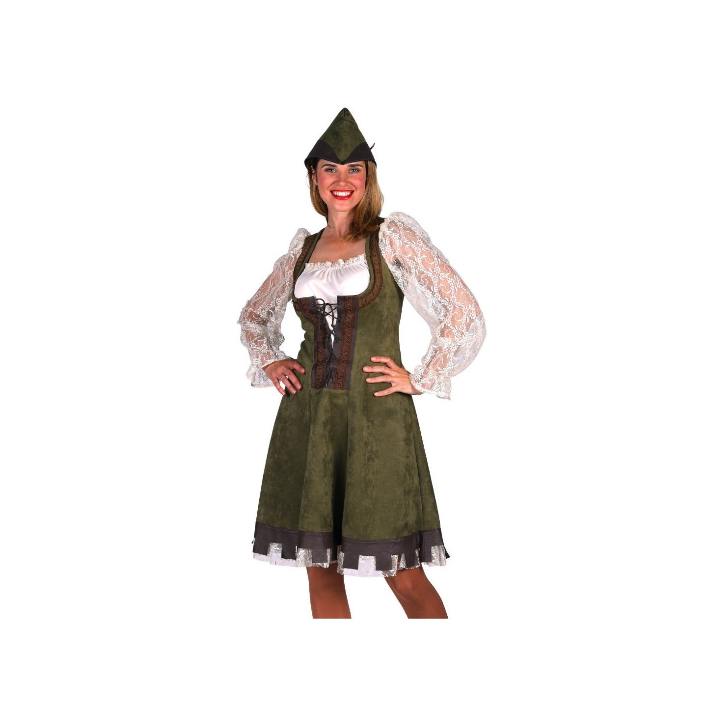 robin hood kostuum dames jurk carnaval