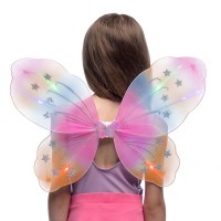 lichtgevende vlinder vleugels carnaval