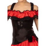 Spaanse jurk kind Flamenco kleding carnaval