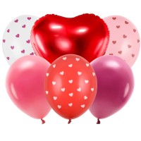 Valentijn decoratie ballonnen versiering
