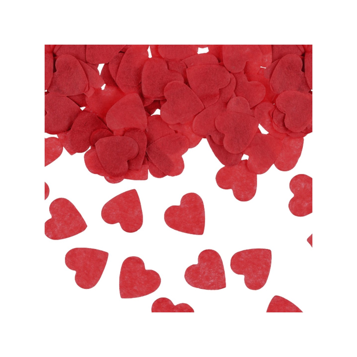 Valentijn confetti hartjes rood tafelconfetti tafelversiering
