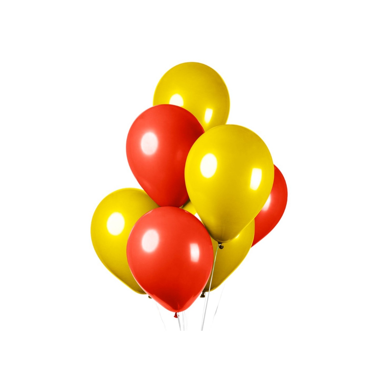ballonnen rood geel
