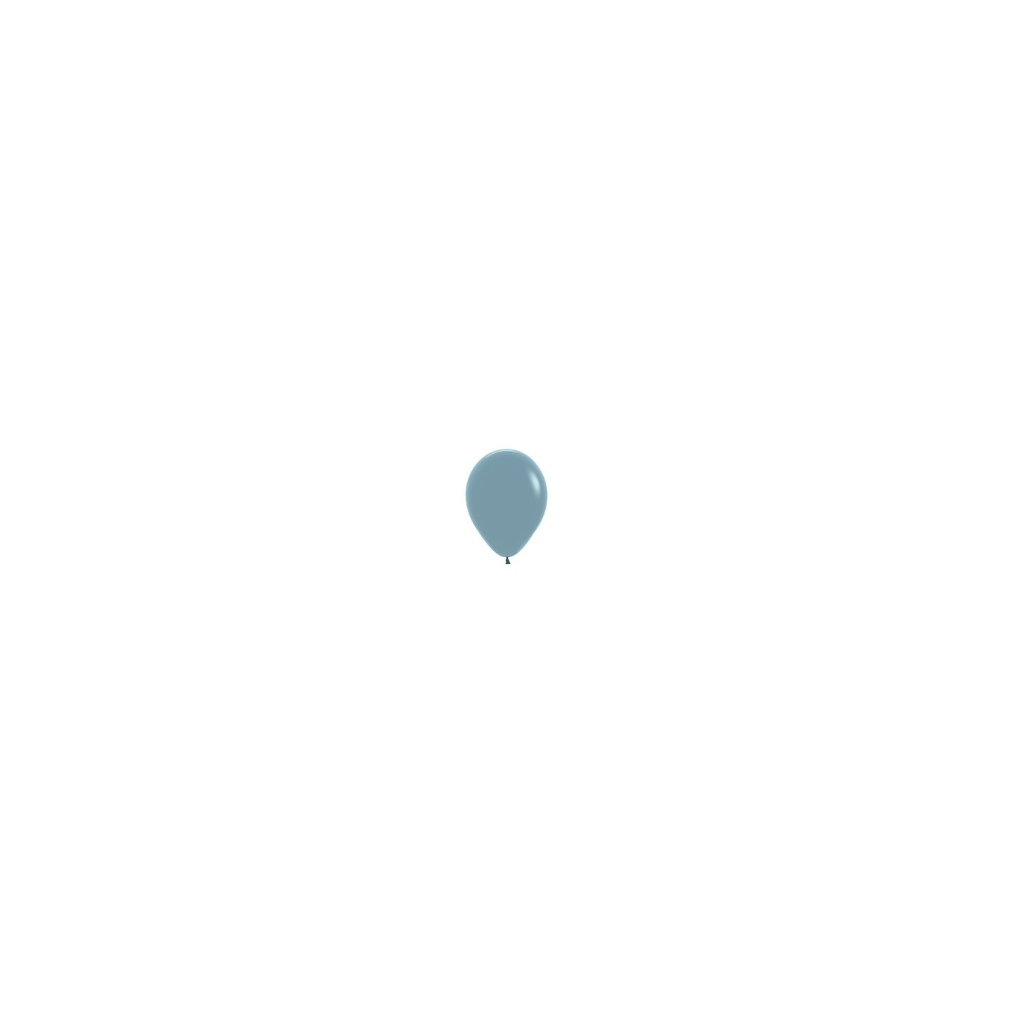 pastel dusk blauwe mini ballonnen sempertex