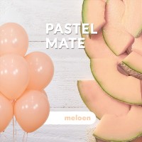 sempertex ballonnen pastel matte meloen
