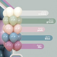 pastel dusk lavendel mini ballonnen sempertex