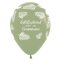 Communie ballonnen eucalyptus