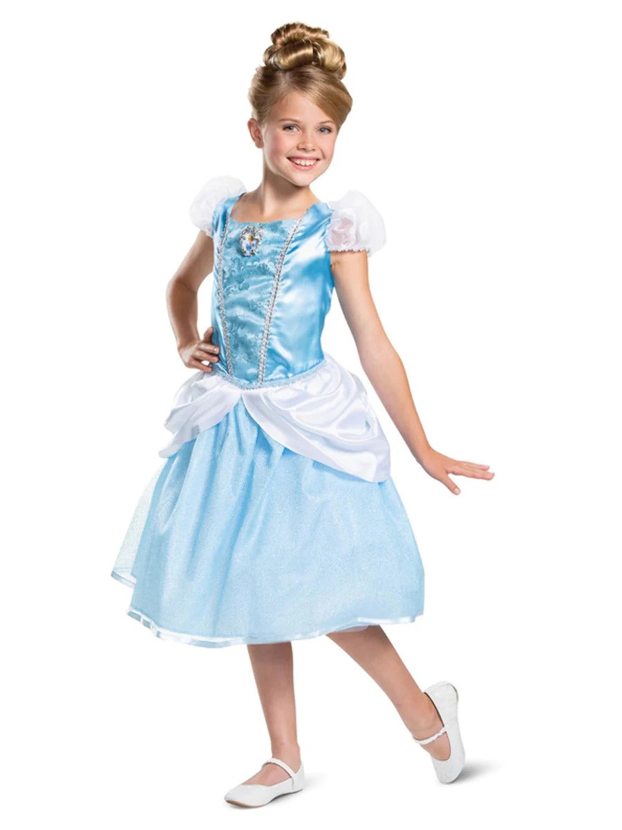 afstuderen Aankoop Vroegst Assepoester jurk kind | Jokershop.be - Disney verkleedkleding