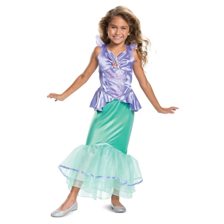Disney ariel zeemeermin jurk kind verkleedpak