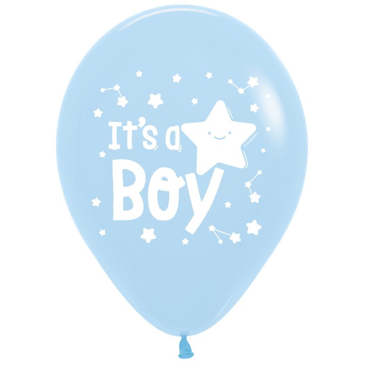 geboorte ballonnen jongen sempertex