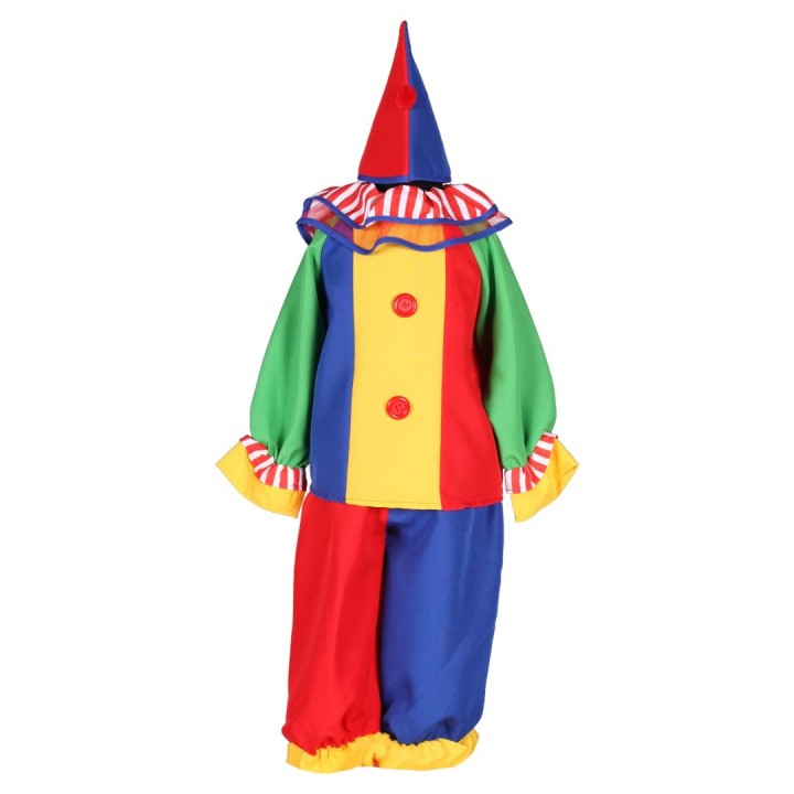 Clown kostuum baby clownspak peuter carnavalskostuum