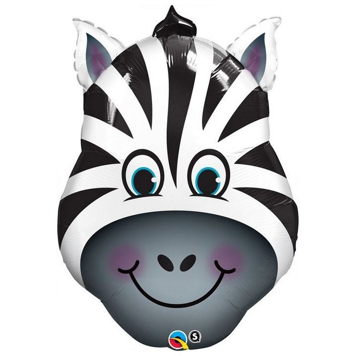folieballon zebra Shape folie ballon