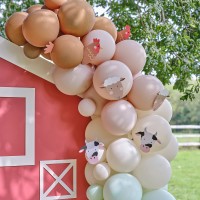 Ballonboog slinger boerderij dieren feestje feestartikelen